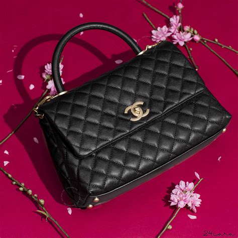 chanel coco handle 2019|chanel flap bag price.